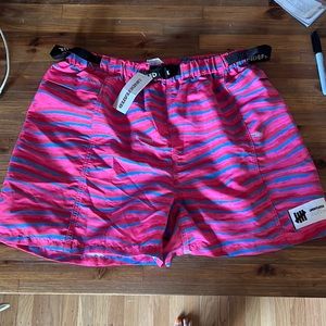 BNWT undefeated swim shorts size small